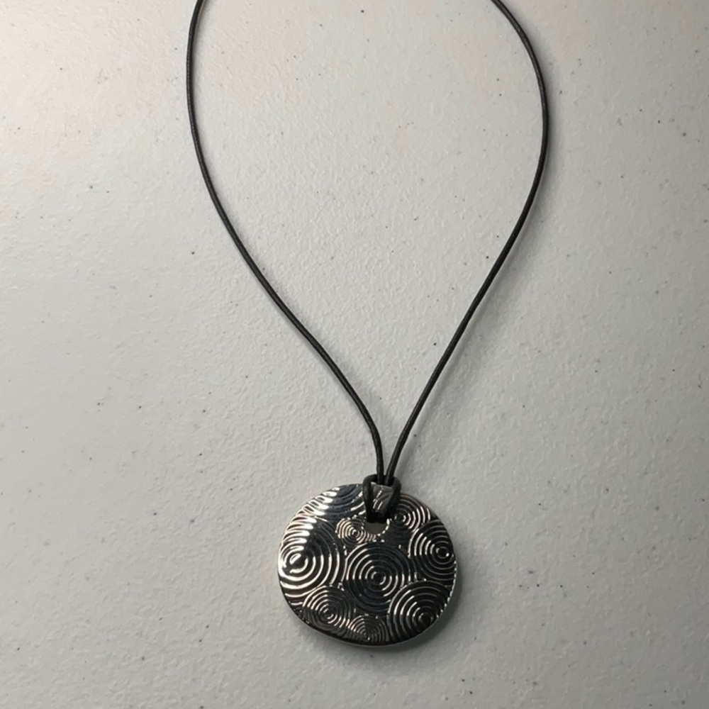 Lia Sophia Silver and Black Statement Necklace - Picture 5 of 11